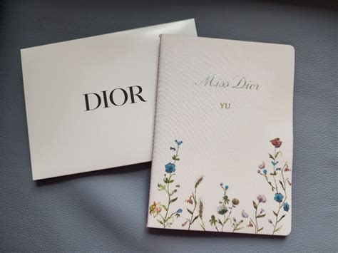 miss dior notebook|miss dior perfume notes.